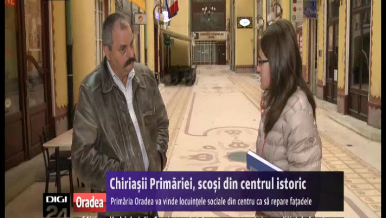 Chiriasii Primariei, scosi din centrul istoric. Primaria Oradea va vinde locuintele sociale ca sa repare fatadele Imagine