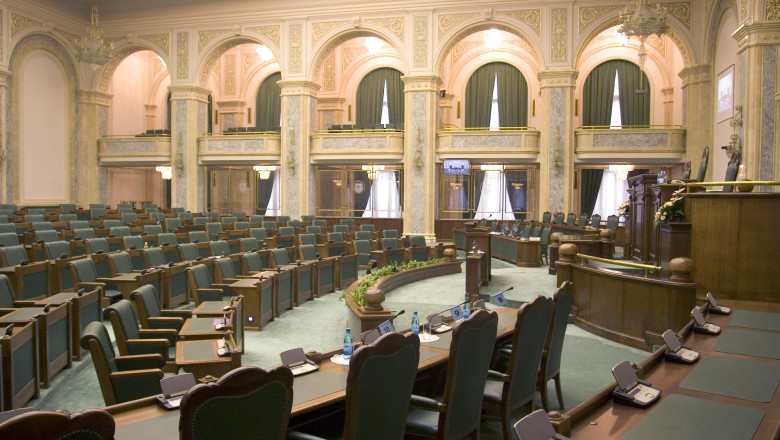 Chiul in masa la Senat. Sedinta a fost suspendata din lipsa de cvorum Imagine