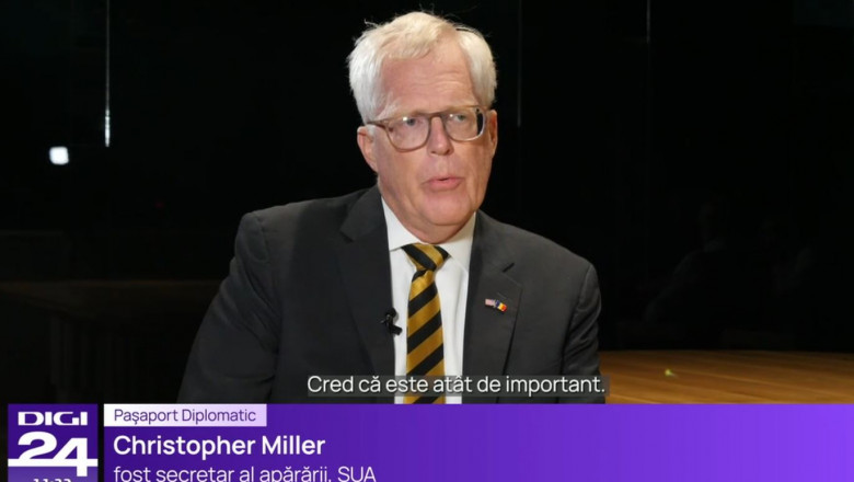 Christopher Miller, fost secretar al apararii al SUA: „Numai impreuna putem rezista puterii Rusiei. Numai prin NATO putem sa ne opunem” Imagine
