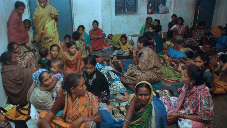 Ciclonul Phailin a lovit coasta de est a Indiei Imagine