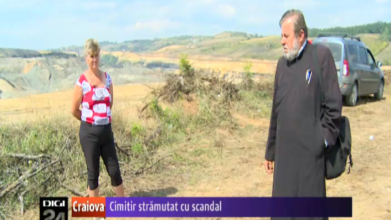 Cimitir din Mehedinti, stramutat cu scandal Imagine