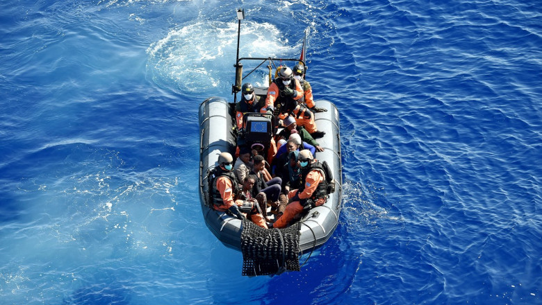 Cimitirul din Marea Mediterana. 11.200 de migranti au murit in ultimii cinci ani incercand sa ajunga din Africa in Spania Imagine