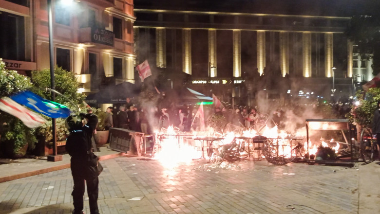 Cinci figuri ale opozitiei georgiene, acuzate de complot pentru rasturnarea guvernului Imagine