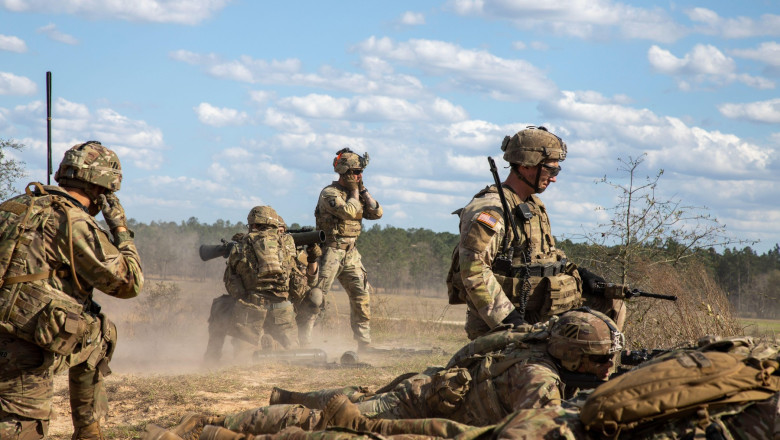 Cinci militari au fost impuscati la Fort Stewart in Georgia, intr-un incident cu un atacator Imagine