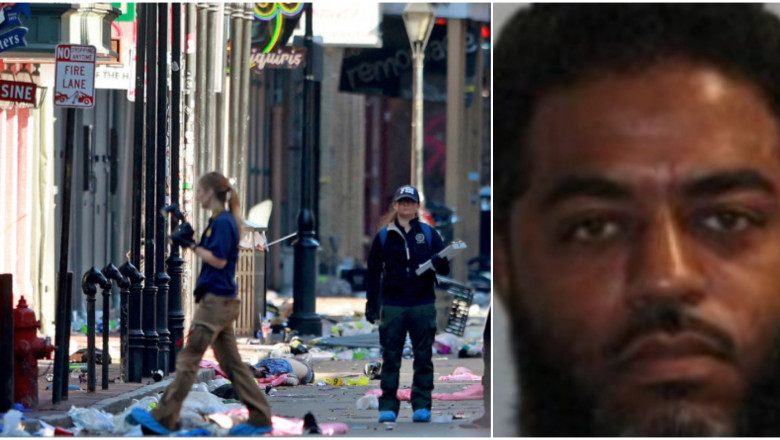 Cine este atacatorul care a spulberat cu masina o multime de oameni in New Orleans. Avea steagul Statului Islamic in masina Imagine