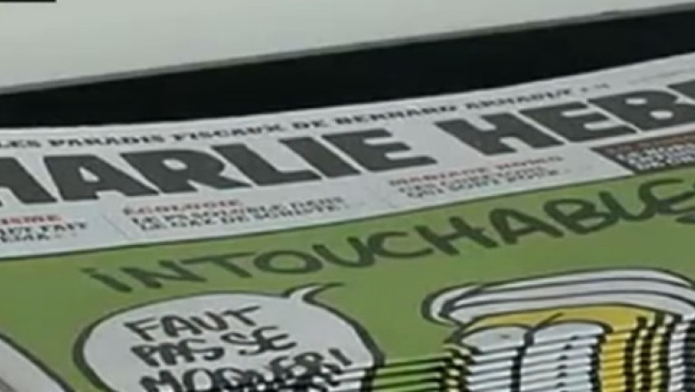 Cine este „Charlie Hebdo”. Revista, vizata in trecut de mai multe amenintari Imagine