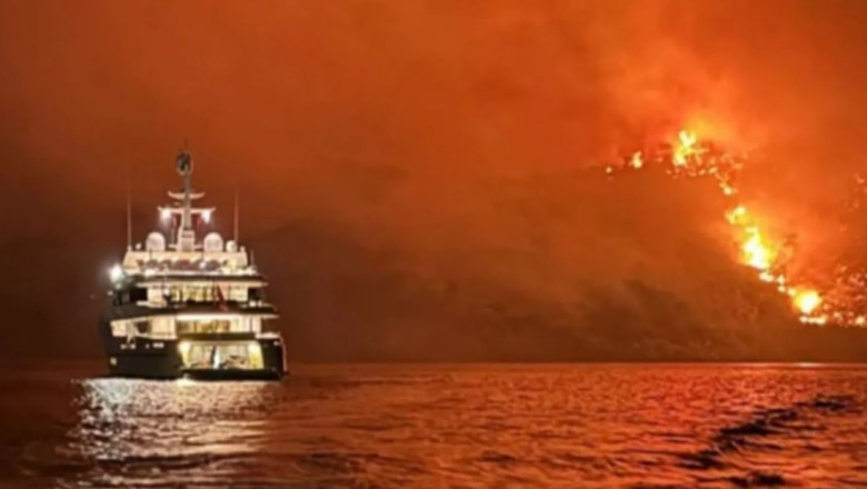 Cine este milionarul kazah acuzat ca a provocat incendiul urias pe insula Hydra din Grecia. Oligarhul se declara „surprins” Imagine