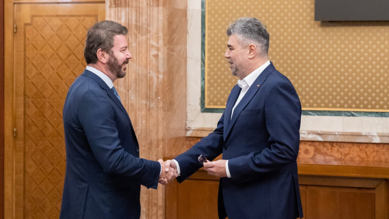 Ciolacu a discutat cu Daniel Dines, cofondator UiPath, despre digitalizarea statului: Le-am spus ca nu vrem sa inventam roata Imagine