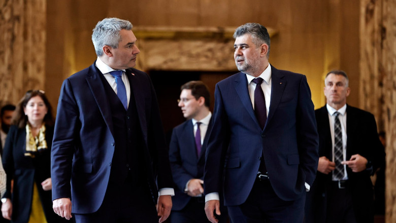 Ciolacu a discutat cu Nehammer despre securitatea frontierelor, inclusiv cu Ungaria si Balcanii de Vest: „O intalnire constructiva” Imagine