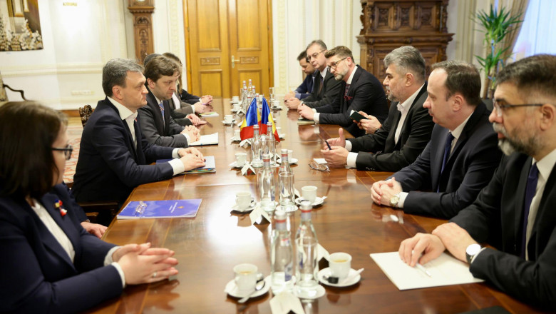 Ciolacu: Revenirea limbii romane la statutul de limba oficiala in Republica Moldova este o normalitate istorica Imagine