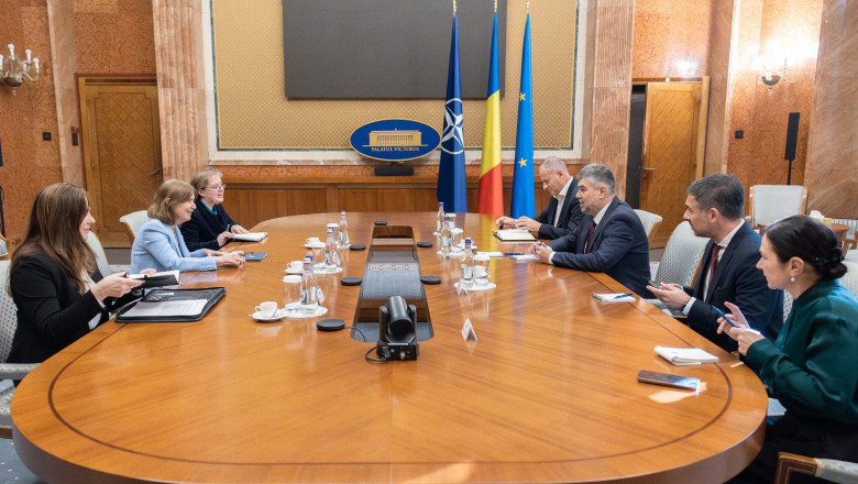 Ciolacu s-a intalnit cu ambasadorul SUA Kathleen Kavalec: Progrese pentru Visa Waiver pentru romani Imagine