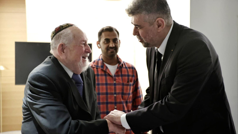 Ciolacu s-a intalnit cu romani din Israel: „Romania a fost si este un loc sigur pentru cei care vor un refugiu” Imagine