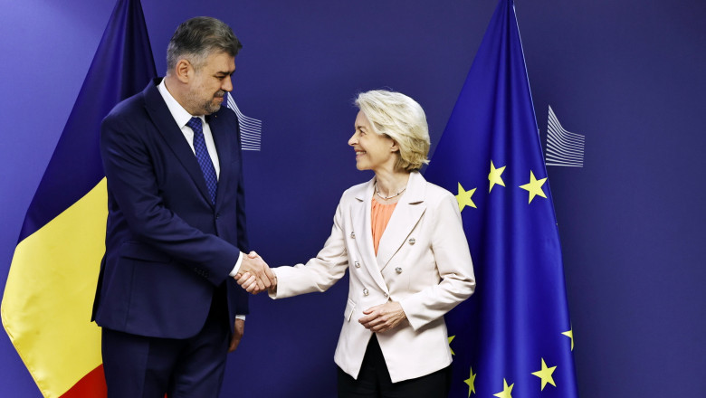 Ciolacu vrea acord cu Comisia Europeana legat de deficitul Romaniei pe urmatorii 7 ani. Cele mai mari investitii vor fi in 2025 si 2026 Imagine