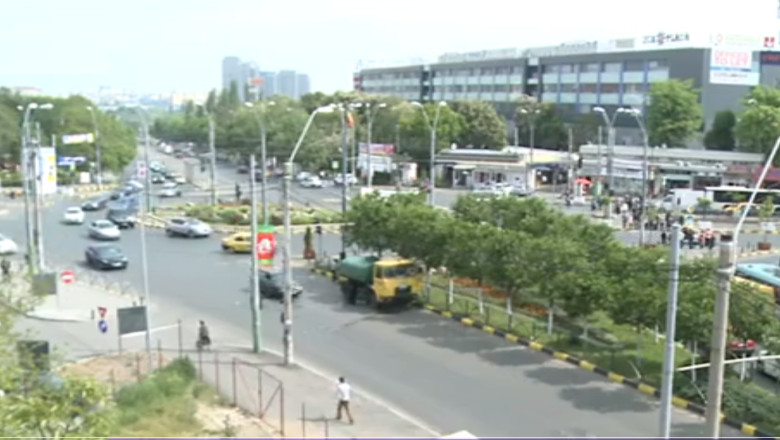 Circulatia pe Calea Vacaresti va fi restrictionata partial, pentru lucrarile la pasajul Piata Sudului Imagine