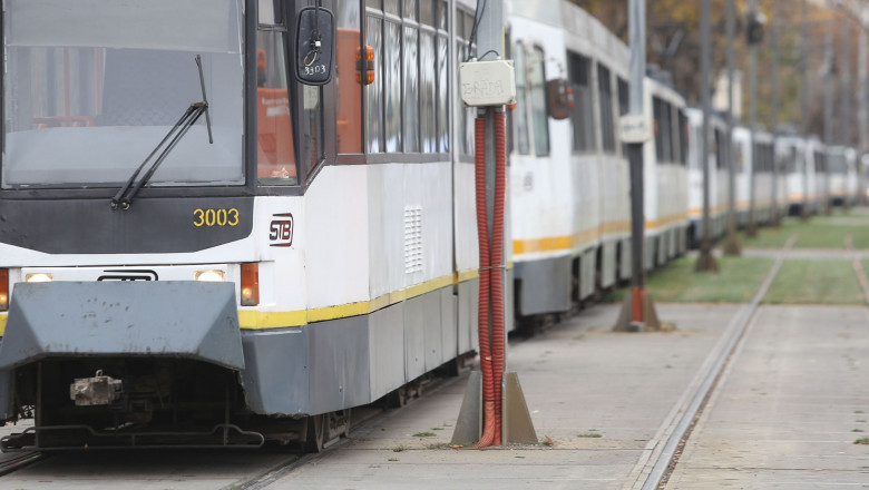Circulatia tramvaiului 1 intre cartierul Drumul Taberei si Piata Victoriei se reia de luni Imagine