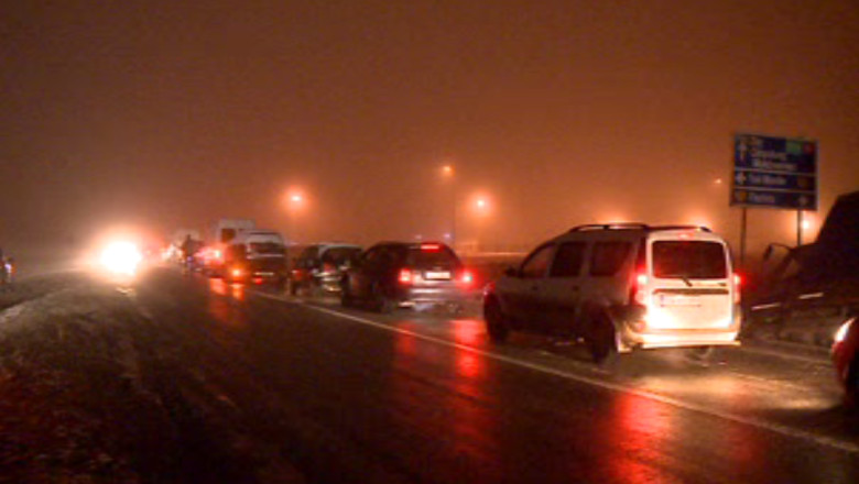 Circulatie blocata intre Moldova si Ardeal din cauza unui accident rutier Imagine