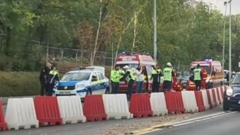Circulatie restrictionata pe Soseaua Bucuresti-Ploiesti, in urma unui accident grav produs in zona Fantanii Miorita. Un barbat a murit Imagine