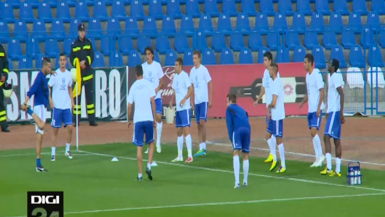 Ciuca, alaturi de proiectul suporterilor FCU. Fundasul va evolua, in retur, la Iasi. Imagine