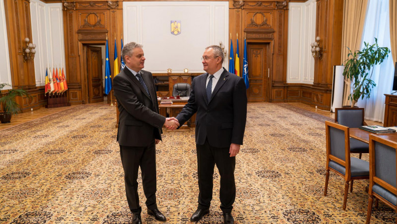 Ciuca, dupa intalnirea cu vicepremierul R. Moldova: Problema transnistreana are nevoie de o solutie pasnica si durabila Imagine