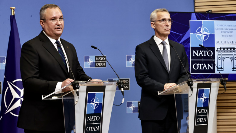 Ciuca, intalnire cu seful NATO: Am accentuat necesitatea ca NATO sa monitorizeze atent in continuare situatia din Marea Neagra Imagine