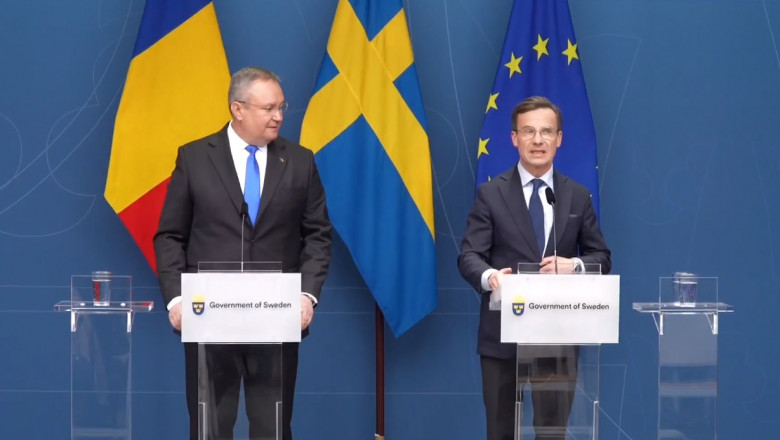 Ciuca s-a dus in Suedia sa discute despre Schengen. Premierul suedez s-a intalnit ieri si cu Nehammer: „Nu, nu si-a schimbat pozitia” Imagine