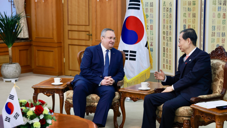 Ciuca s-a intalnit cu premierul sud-coreean. Romania, interesata de cooperarea in domeniul energiei nucleare Imagine