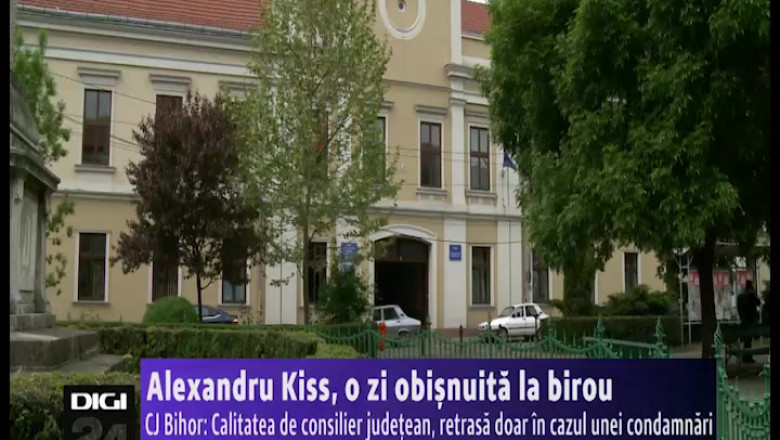 CJ Bihor: Calitatea de consilier judetean a lui Alexandru Kiss nu poate fi retrasa decat in cazul unei condamnari Imagine