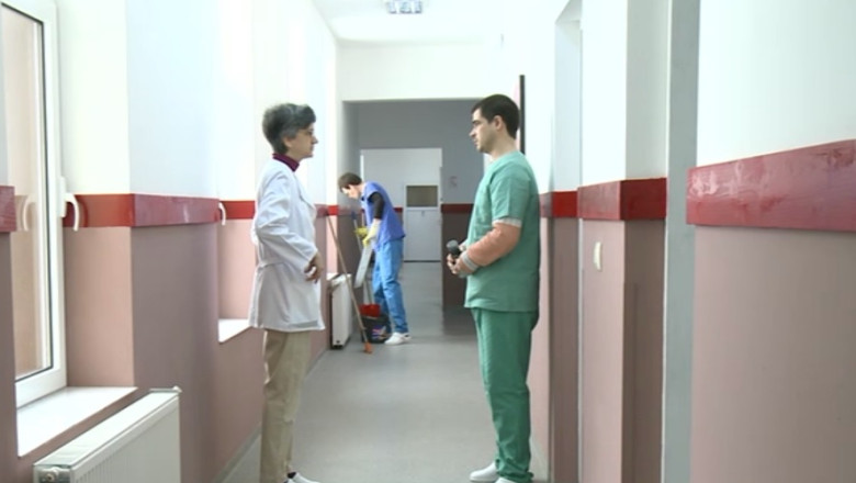 Cladire in paragina, transformata in spital prin donatii Imagine