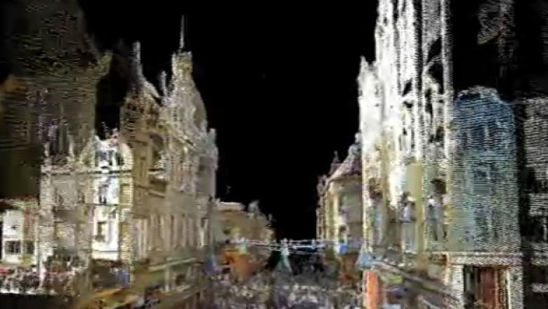 Cladirile istorice din Oradea sunt refacute cu ajutorul scanarii 3D Imagine