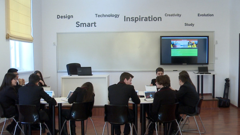 Clasa viitorului, la Colegiul „Costache Negruzzi" din Iasi Imagine