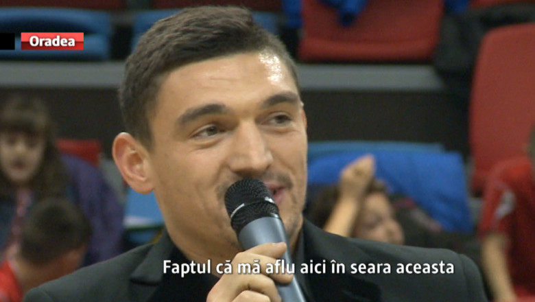 Claudiu Keseru, invitatul special de sarbatori al juniorilor de la FC Bihor Imagine