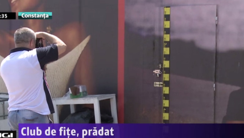 Club de fite, pradat. Hotii au furat bautura fina din depozitul unui club din Mamaia Imagine