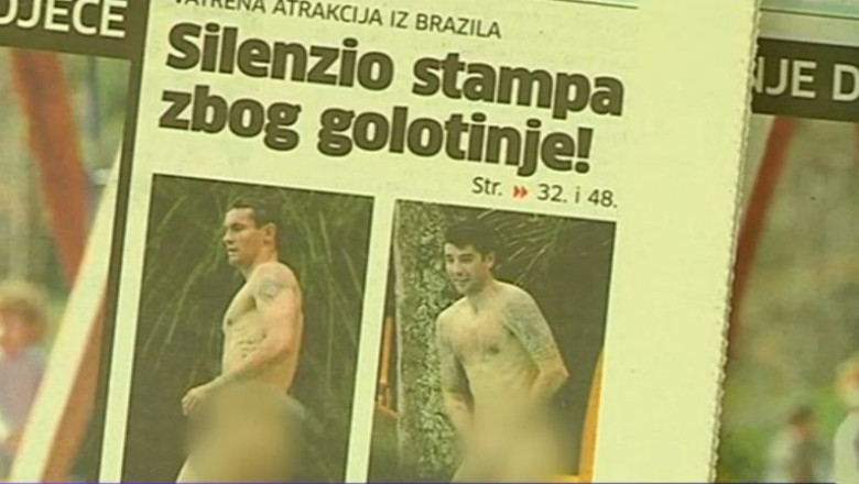 CM 2014. 14 tineri au fost arestati in Curitiba. Croatii, in silenzio stampa dupa ce au fost fotografiati nud Imagine