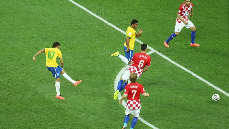 CM 2014. Brazilia–Croatia, 3-1 in primul meci al campionatului mondial de fotbal Imagine