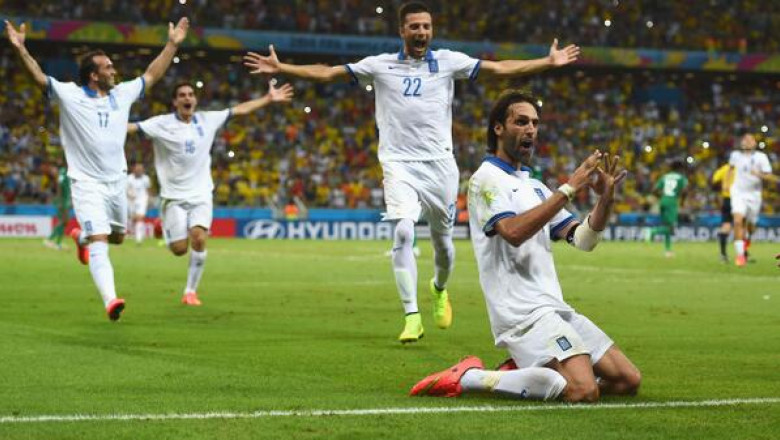 CM 2014. Jucatorii greci au renuntat la primele de calificare in optimi pentru viitorul nationalei Imagine