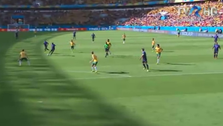 CM 2014. Victorie dificila pentru Olanda in fata Australiei Imagine