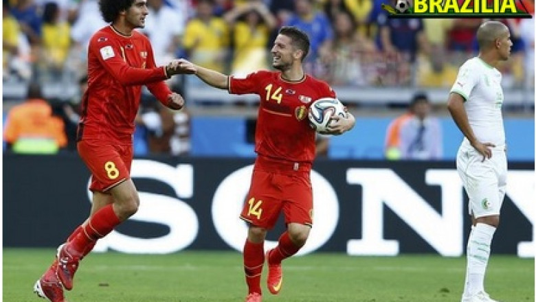 CM Brazilia 2014. Belgia-Algeria 2-1 Imagine