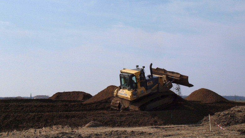 CNADNR a reziliat contractul cu firma Alpine Bau, care lucra la autostrada Nadlac-Arad Imagine