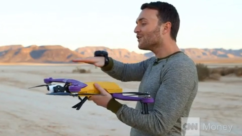 CNN va folosi drone pentru a transmite imagini Imagine