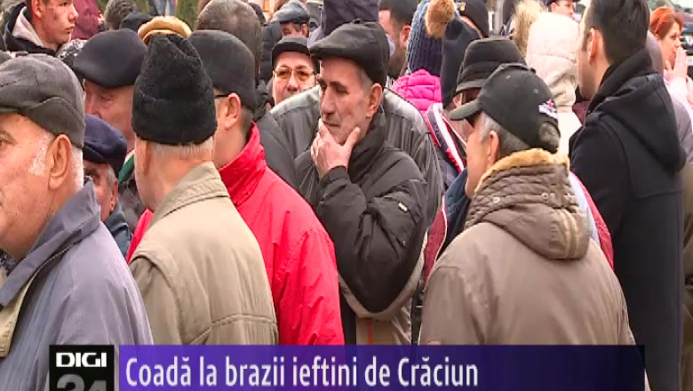 Coada la brazii ieftini de Craciun Imagine