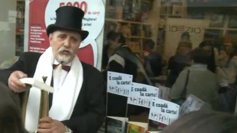 Coada la carti in Bucuresti: Editura Litera a oferit gratuit 5000 de volume Imagine