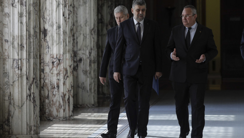 Coalitia cauta bani pentru pensii. Ciolacu: Romania nu are o problema cu banii. R. Bogdan: PNL nu accepta cresteri de taxe Imagine