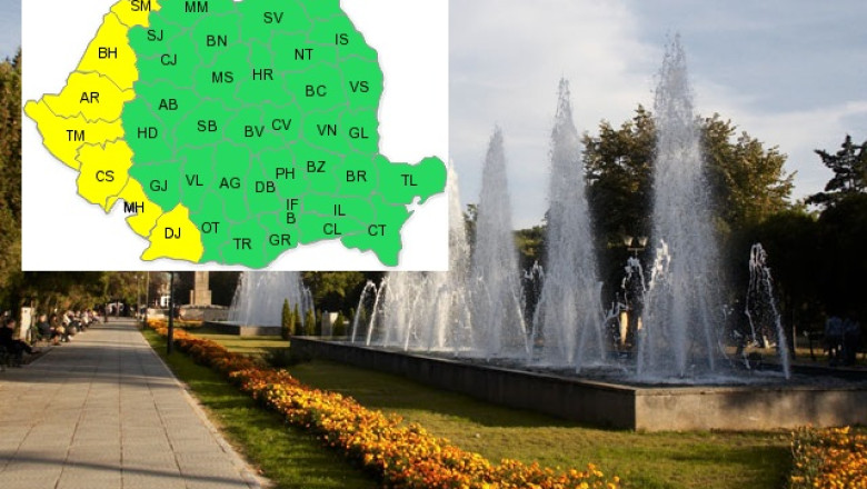 Cod galben de canicula in vestul tarii. Doua zile cu 37 de grade in Bihor Imagine