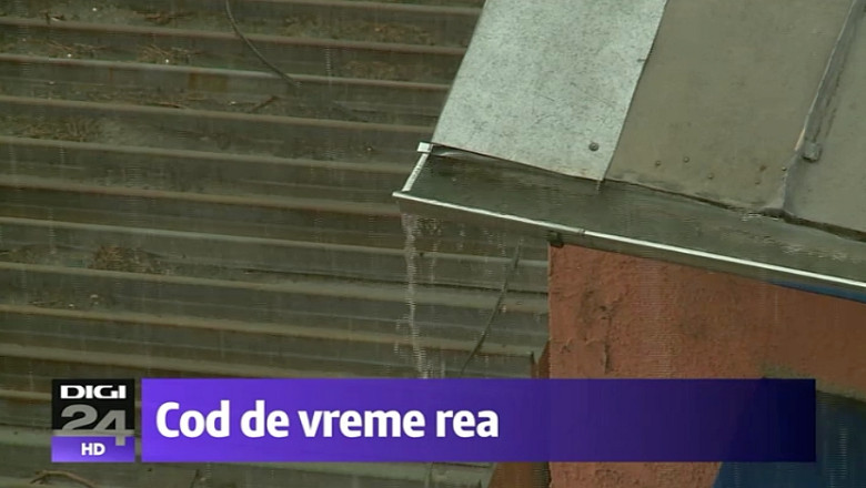 Cod galben de furtuna in 29 de judete. Vremea ramane instabila cel putin pana vineri Imagine