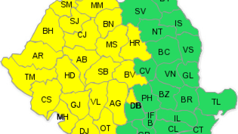 Cod galben de furtuni in Crisana si Maramures Imagine
