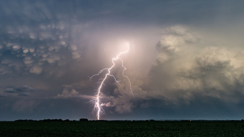 Cod galben de furtuni puternice. Ce zone sunt vizate de avertizarea ANM Imagine