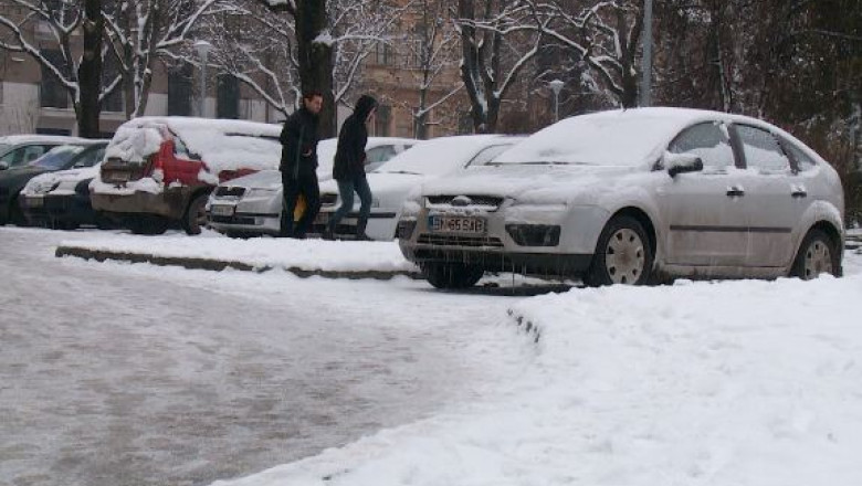 Cod galben de ninsori. Avertizarea vizeaza 27 de judete din tara, printre care Cluj, Alba si Mures Imagine