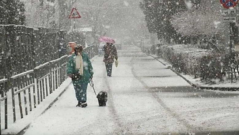 Cod galben de ninsori si viscol in 15 judete si in Bucuresti Imagine