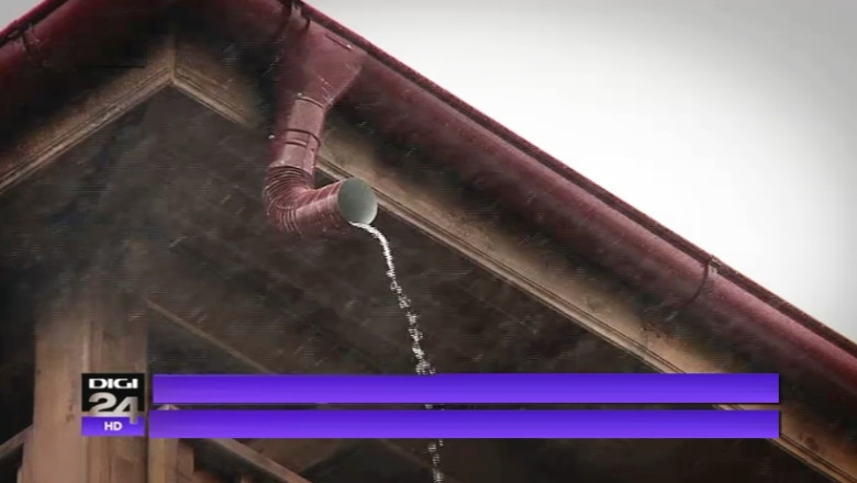 Cod galben de ploi si vant pentru 11 judete. Izolat, cantitatile de apa pot ajunge la 50 l/mp Imagine