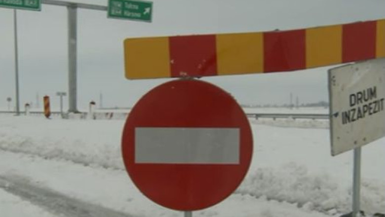 COD PORTOCALIU. Accident in lant pe A2. Zeci de masini au fost implicate Imagine